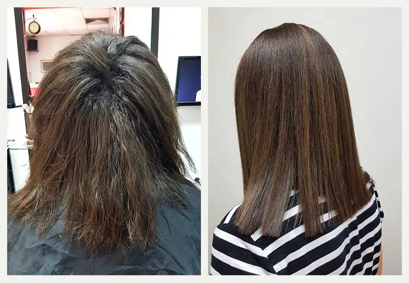 hair straightening Belgrade Happy Team salon