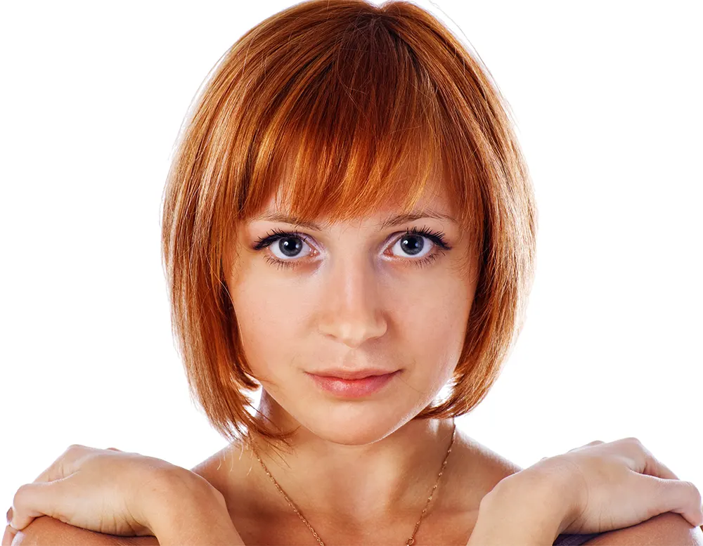 red hair color Belgrade Happy Team salon